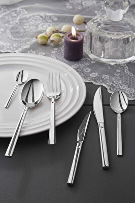 Pierre Cardin Diamond 84 Parça 12 Kişilik Çatal Bıçak Kaşık Seti