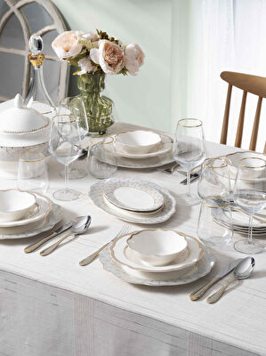 Pierre Cardin Magie 60 Parça Yemek Takımı