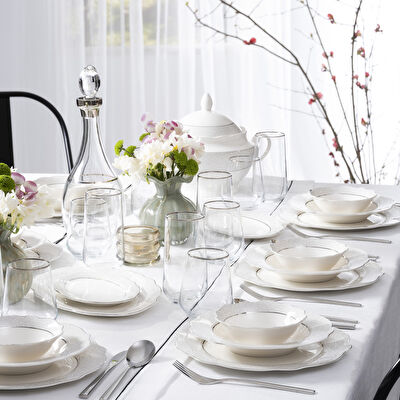 Pierre Cardin Elodia 60 Parça Yemek Takımı