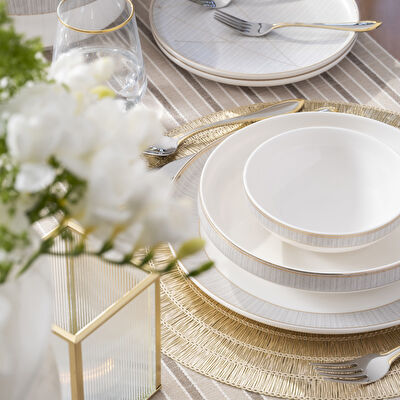 Pierre Cardin Manua 60 Parça Yemek Takımı