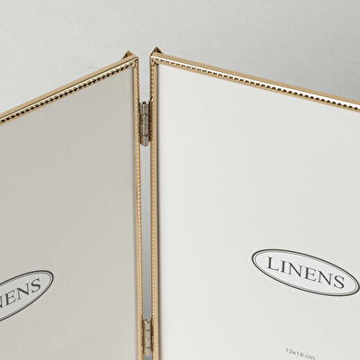 Linens Metal Tolina 13x18 cm Çerçeve Gold