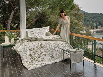 Linens Linzi Vazo 11,5x11,5x26 cm Ekru