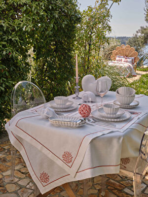 Linens Ecow Şamdan 9x9x19 cm Gri