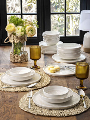 Pierre Cardin Despina Porselen 24 Parça Yemek Takımı