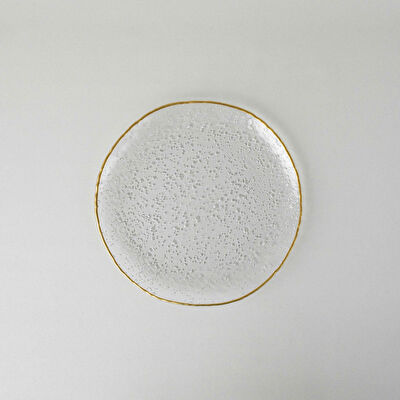 Linens Bubble Servis Tabak 27 cm Gold