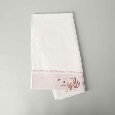 Linens Bella Bambu Yüz Havlusu 50X85 Cm Ekru