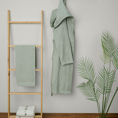 Linens Jolia Pamuk m/l Bornoz Seti Adaçayı