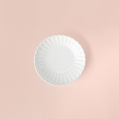 Linens Coral Çukur Tabak 18,5 cm Ekru