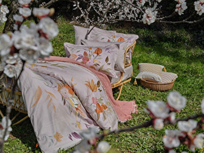 Linens Keinza 45x45 cm Kırlent Kılıfı Hardal