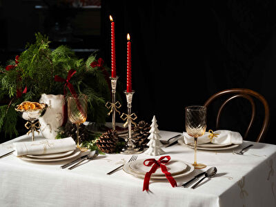 Linens Elegant Porselen Çukur Tabak 23 cm Gold