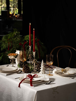 Linens Elegant Porselen Çukur Tabak 23 cm Gold