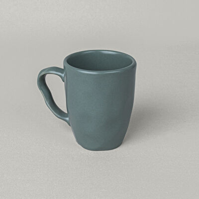 Linens Laurel Seramik 370 ml Kupa Yeşil