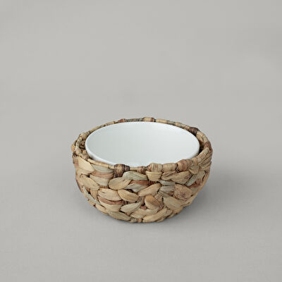 Linens Straw Porselen 33,5x18x6,6 cm Sunum Tabağı