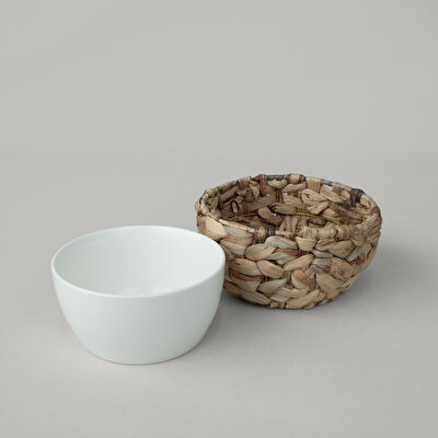 Linens Straw Porselen 33,5x18x6,6 cm Sunum Tabağı