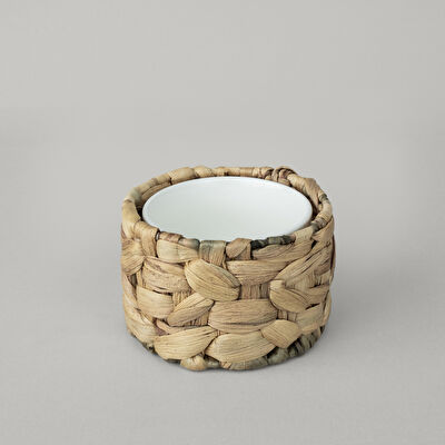 Linens Straw Porselen 33,5x18x6,6 cm Sunum Tabağı