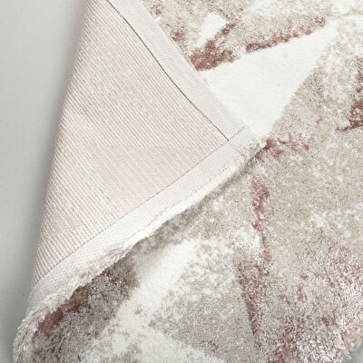 Linens Triza 2'li 60x100 / 50x60 cm Banyo Paspas Seti Rose