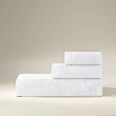 Linens Cozy Bambu 30x45 cm El Havlusu Beyaz (540 G/M²)