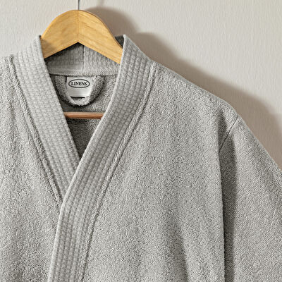 Linens Cozy Bambu S/M Bornoz Koyu Gri