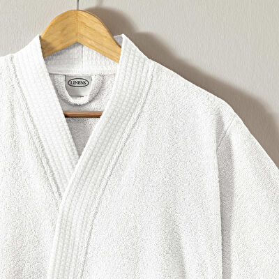 Linens Cozy Bambu L/XL Bornoz Beyaz