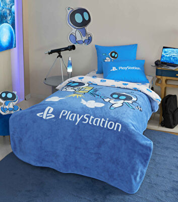 Lisanslı Playstation Astrobot 40x27 cm Kırlent