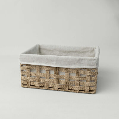 Linens Tidy Sepet 38x26x17,2 Cm Naturel