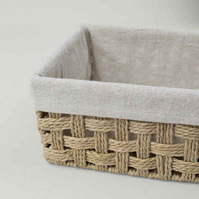 Linens Tidy Sepet 32x21x12 Cm Naturel