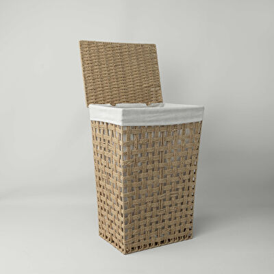 Linens Tidy Camaşır Sepeti 40x30x60 Cm Naturel