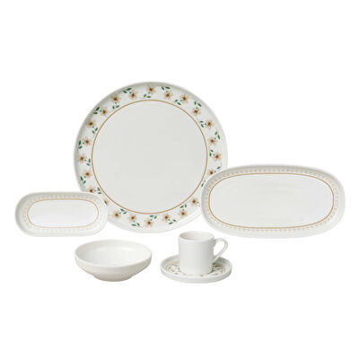 Pierre Cardin Florien Porselen 14 Parça Kahvaltı Takımı