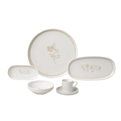 Pierre Cardin Edelore Porselen 14 Parça Kahvaltı Takımı