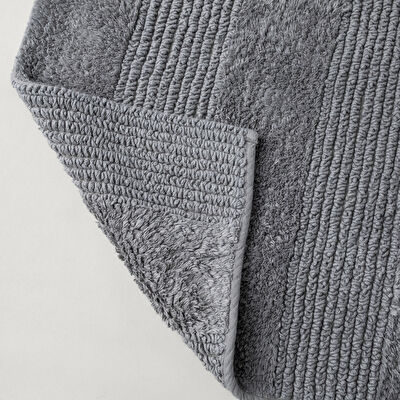 Linens Viola 60x100 cm Banyo Paspası Koyu Gri