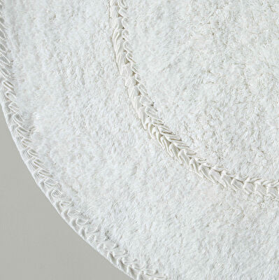 Linens Tessa 60x100 cm Banyo Paspası Ekru