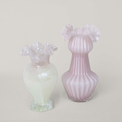 Linens Bonte 15x15x29 cm Vazo Pudra