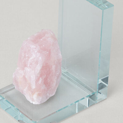 Linens Saut 12x8x14 cm Kitap Tutucu Pudra