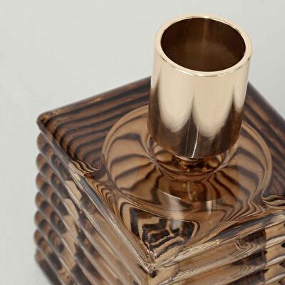 Linens Chic Mumluk 6x6x10 cm Amber