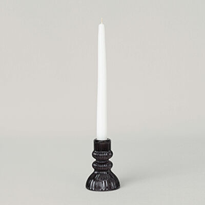 Linens Agile Şamdan 7x10 cm Füme