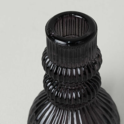 Linens Agile Şamdan 7x10 cm Füme