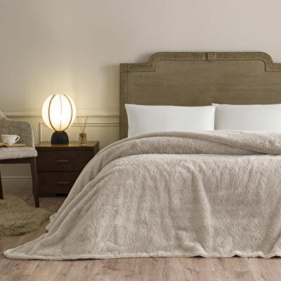 Linens Mathie Çift Kişilik Vizon Battaniye