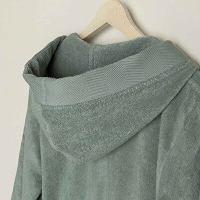 Linens Premium Pamuk M Bornoz Haki (400 G/M²)