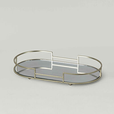 Linens Harriet 36x20 cm Tepsi Gold