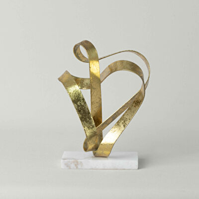 Linens Medlin Dekor 19x13x27 cm Gold