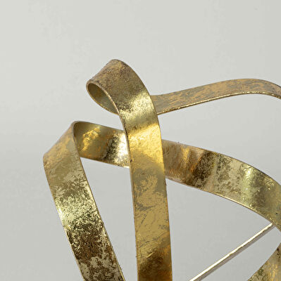 Linens Medlin Dekor 19x13x27 cm Gold