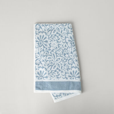 Linens Liora Pamuk 50x85 cm Yüz Havlusu Mavi