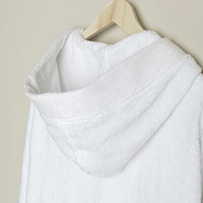 Linens Elvia Pamuk S/M- L/XL 4'lü Bornoz Seti Beyaz