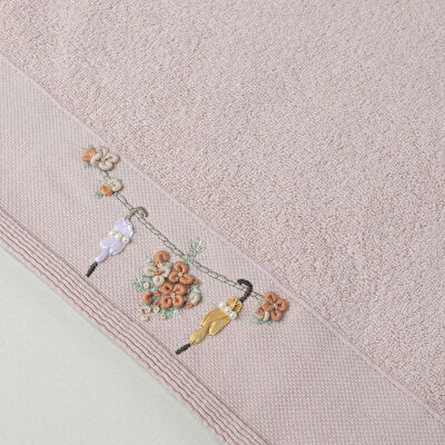 Linens Umbrella Pamuk 50x85 Cm Yüz Havlusu Rose