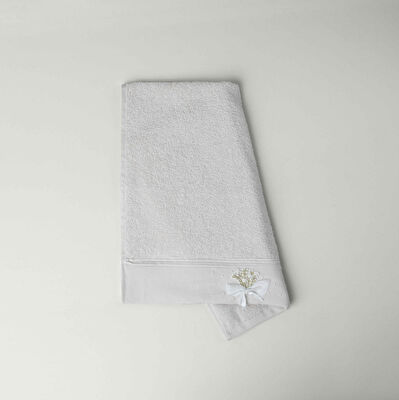 Linens Bouquet Pamuk 50x85 cm Yüz Havlusu Bej (450 G/M²)