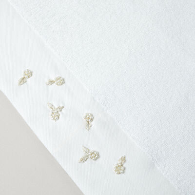 Linens Silvia Pamuk 50x85 Cm Yüz Havlusu Beyaz