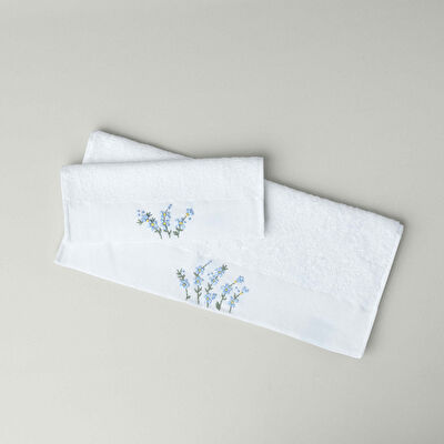 Linens Lunel Bambu 30x45 Cm El Havlusu Beyaz