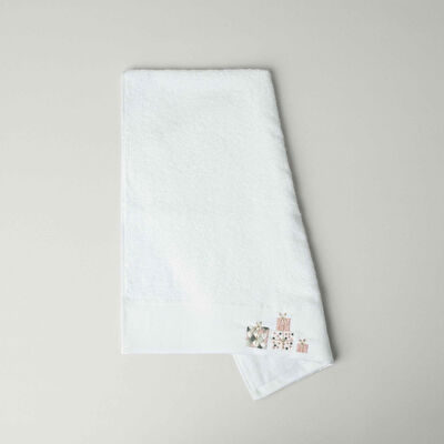 Linens Gift Bambu 50x85 Cm Yüz Havlusu Beyaz