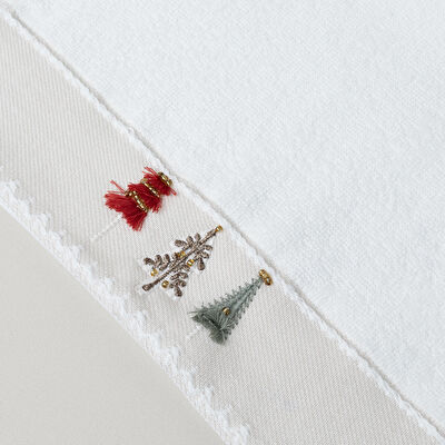 Linens Pine Pamuk 30x45 Cm El Havlusu Ekru