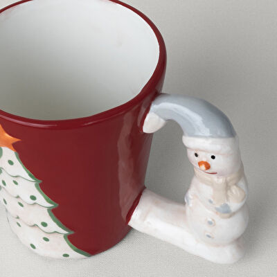 Linens Pine Dolomit 450 ml Kupa Kırmızı